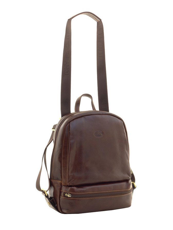 Фото Мужской рюкзак из гладкой кожи коллекции 