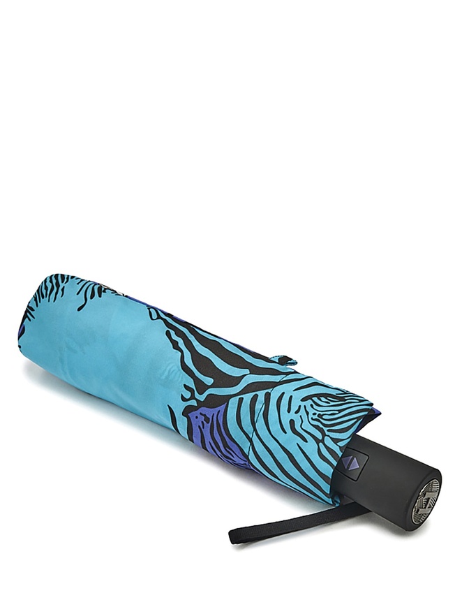 Женский зонт-автомат с анималистичным принтом 