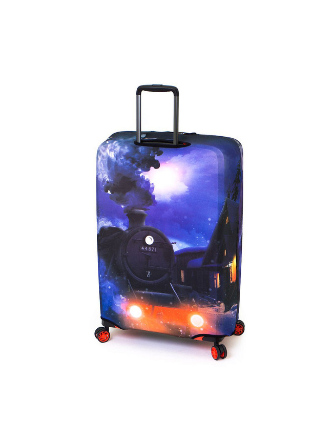 Чехол для большого чемодана Steam Train