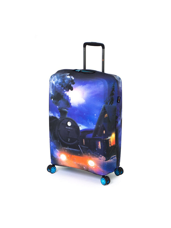Чехол для среднего чемодана Steam Train