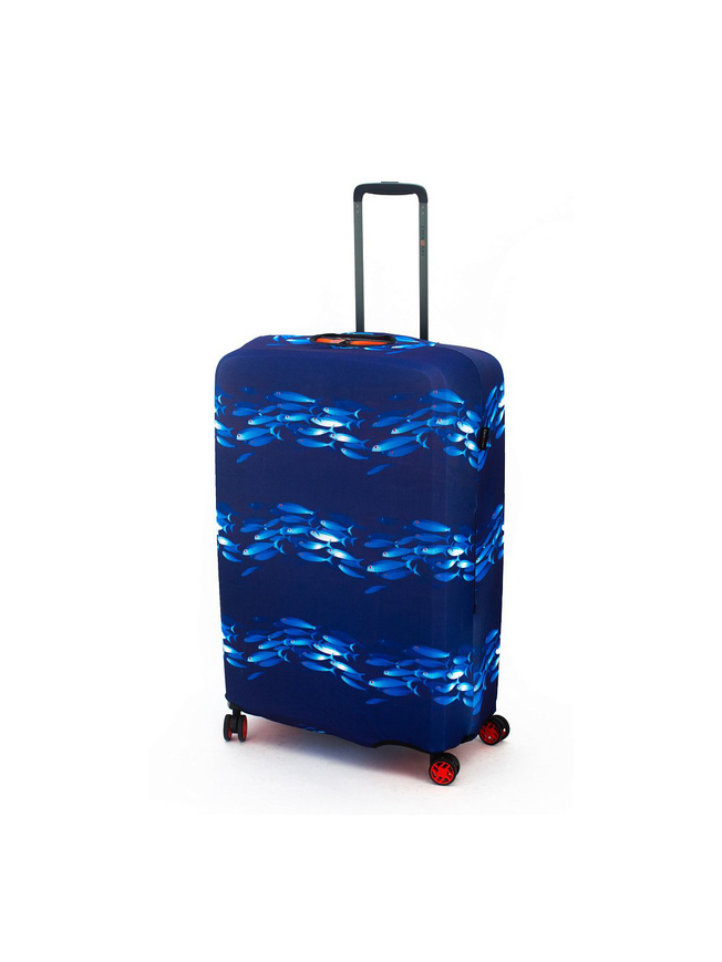 Чехол для большого чемодана Fish