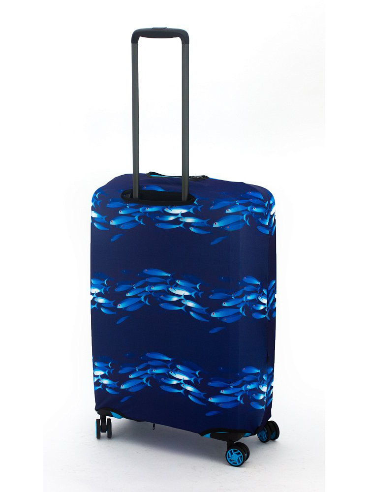Фото Чехол для среднего чемодана Fish Чехлы для чемоданов