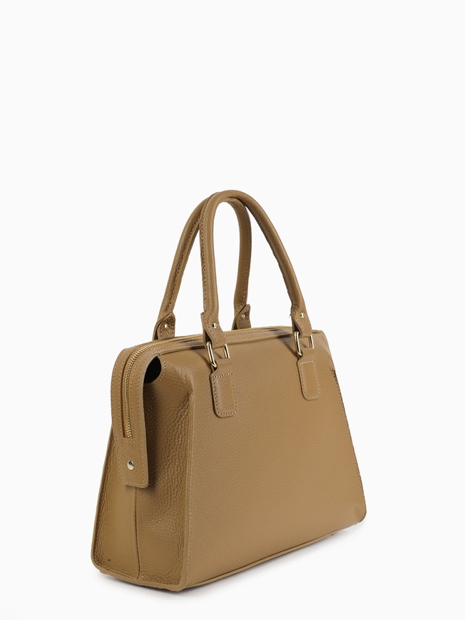 Классическая сумка-тоут из плотной кожи