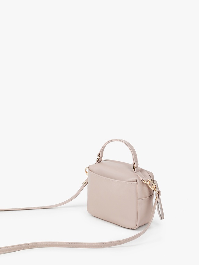 Небольшая сумочка-сэтчел из натуральной кожи