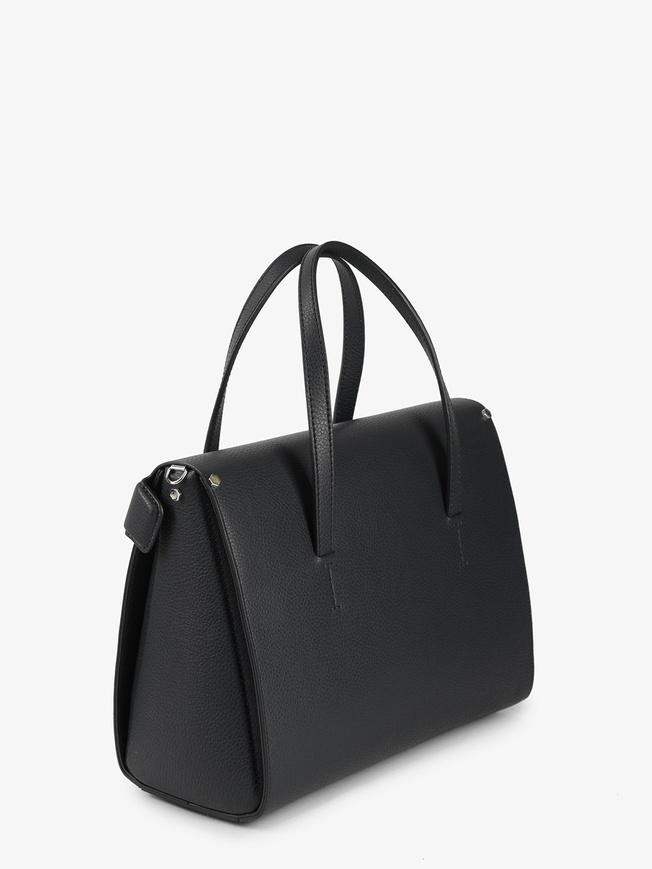 Роскошная деловая сумка-тоут из плотной, но мягкой кожи премиального качества