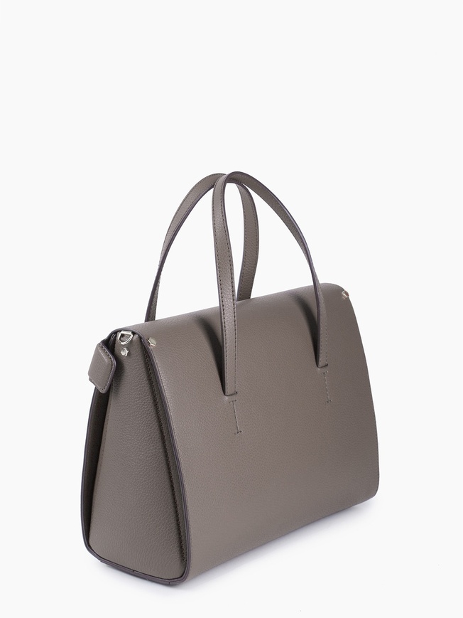 Роскошная деловая сумка-тоут из плотной, но мягкой кожи премиального качества