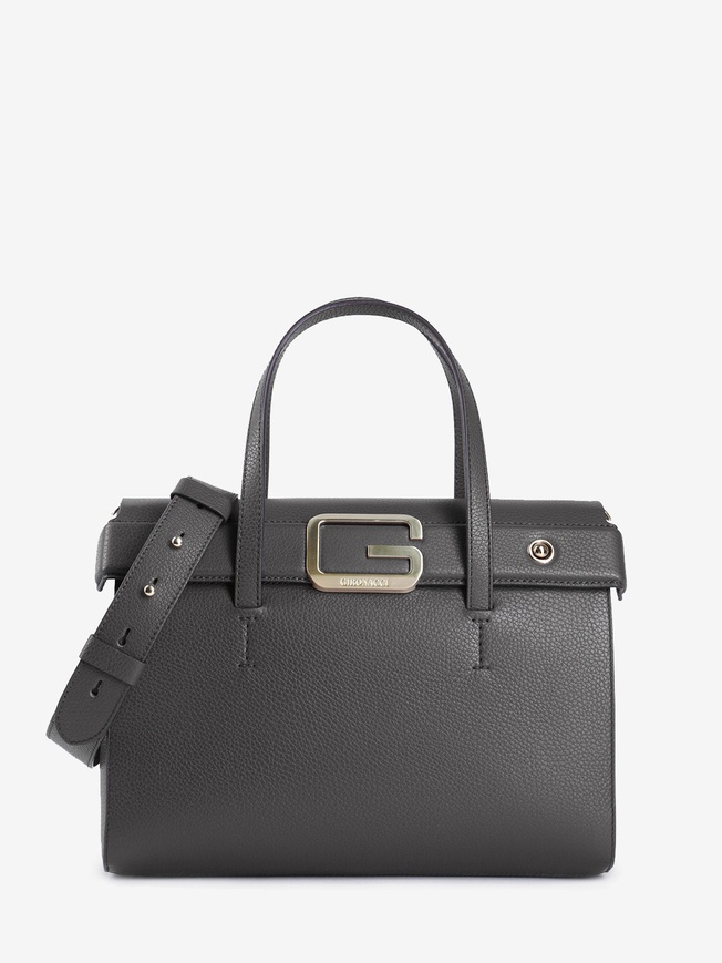 Роскошная деловая сумка-тоут из плотной, но мягкой кожи премиального качества