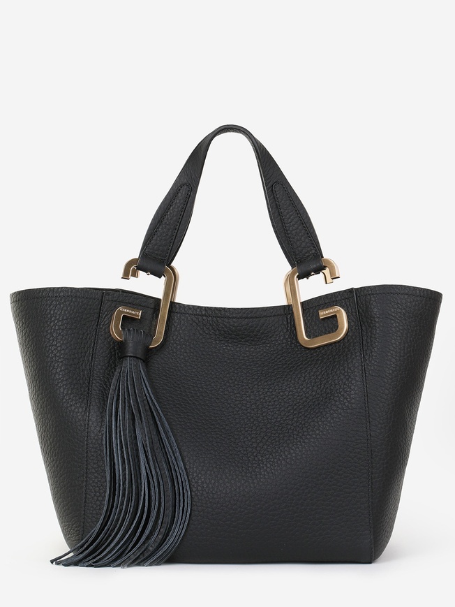 Роскошная женская сумка-трансформер из мягкой матовой кожи со съемной кистью