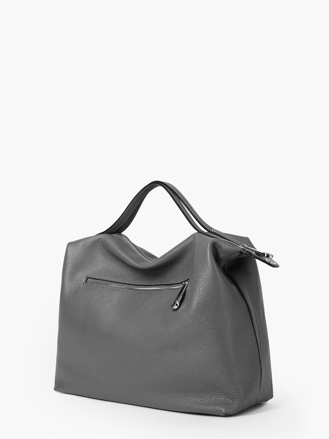 Женская сумка из натуральной кожи с двойными ручками