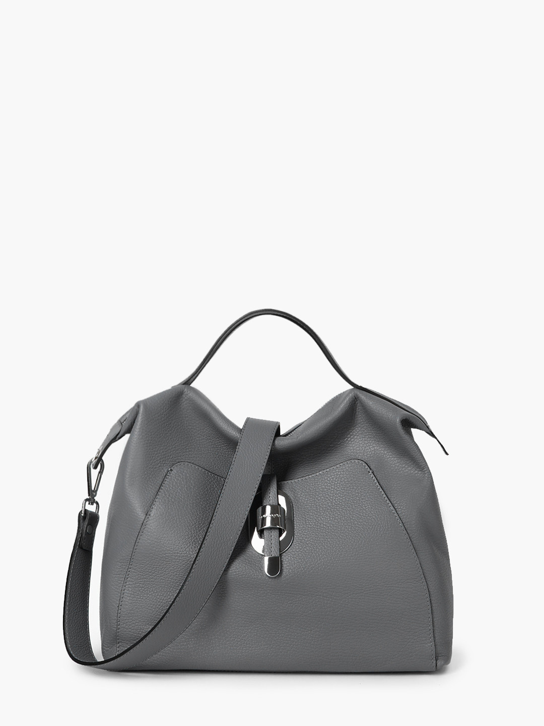 Фото Женская сумка из натуральной кожи с двойными ручками Классические сумки