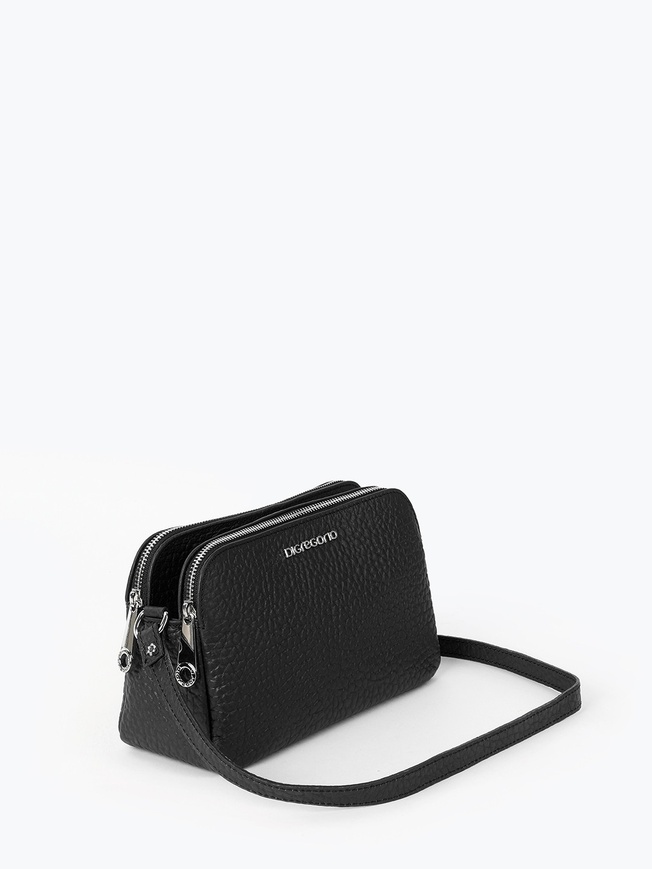 Компактная сумка кросс-боди из натуральной кожи