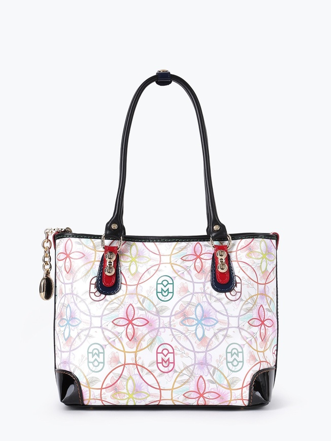 Женская сумка-тоут из кожи сафьяно