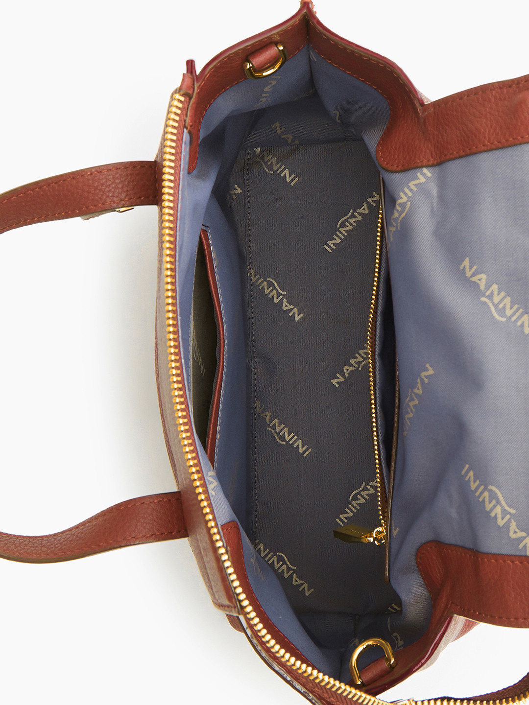 Фото Женская сумка-тоут среднего размера из зернистой кожи Классические сумки