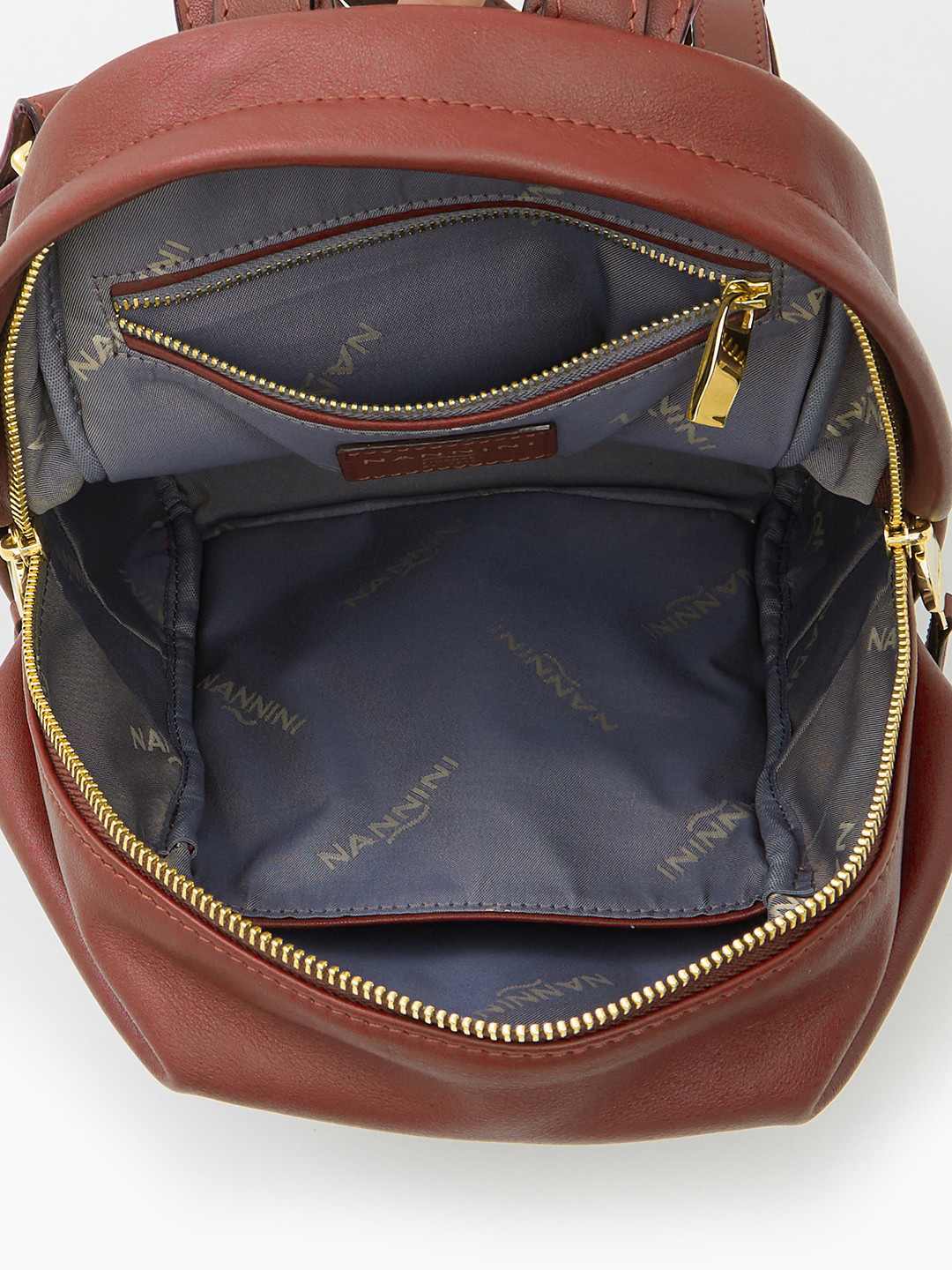 Фото Женский рюкзак-сумка из гладкой кожи Рюкзаки