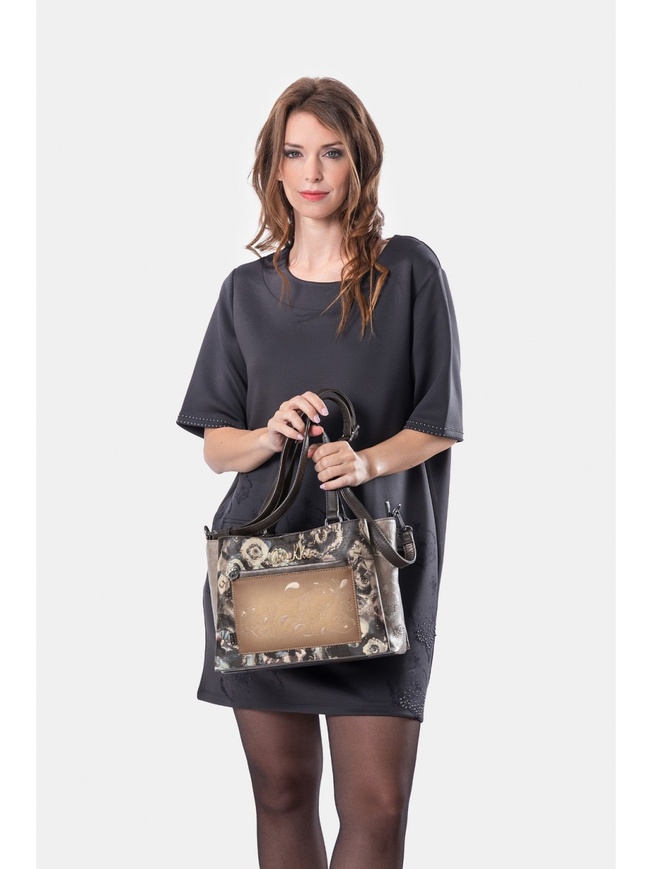Женская классическая сумка с принтом