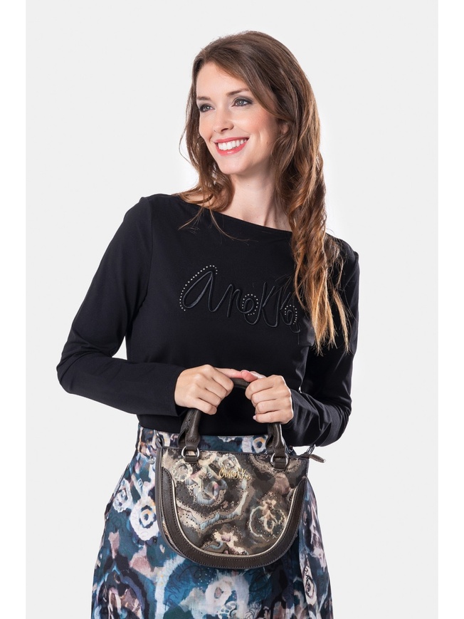 Женская сумка с принтом