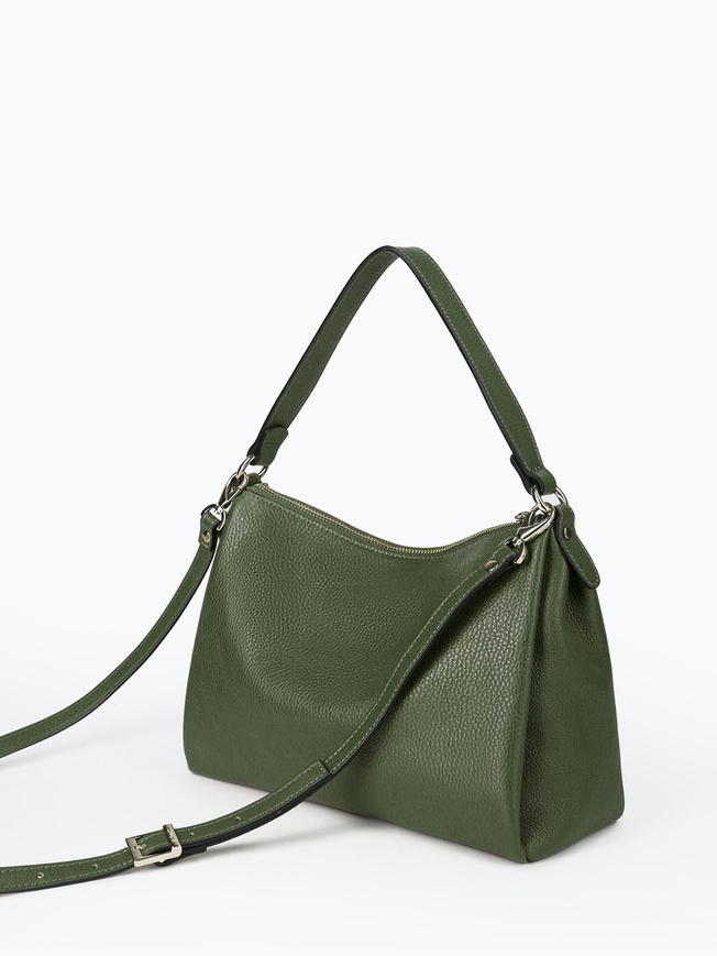 Женская сумка из натуральной кожи с двумя ремешками