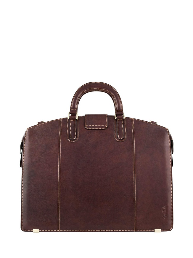 Вместительный мужской саквояж из натуральной кожи коллекции “Italico”