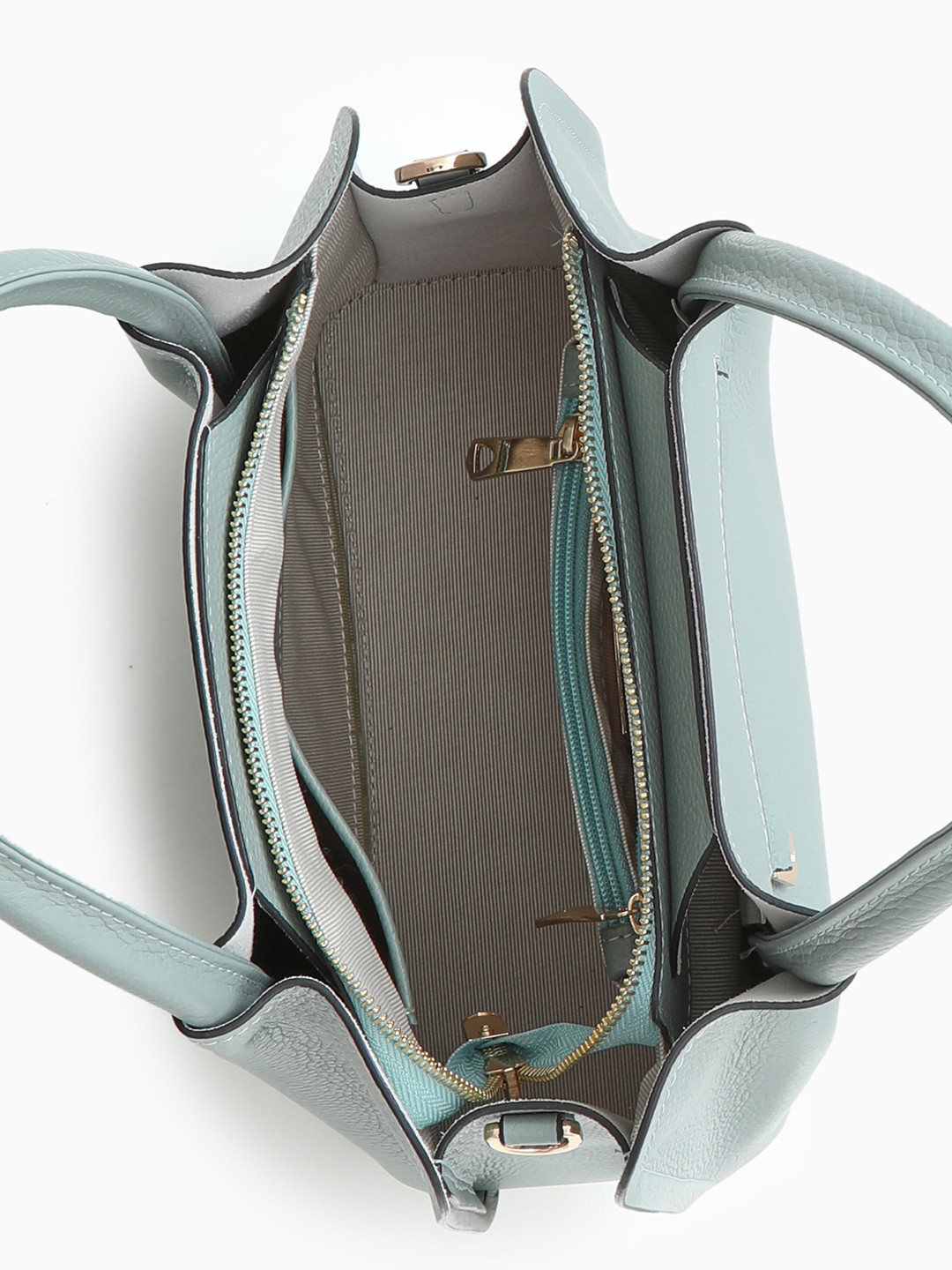 Фото Женская сумка-тоут из плотной зернистой кожи Классические сумки