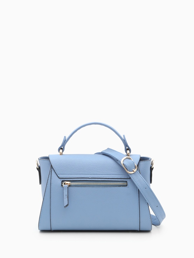 Женская сумка-сэтчел из плотной кожи