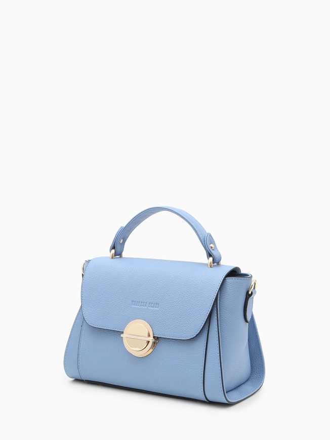 Женская сумка-сэтчел из плотной кожи