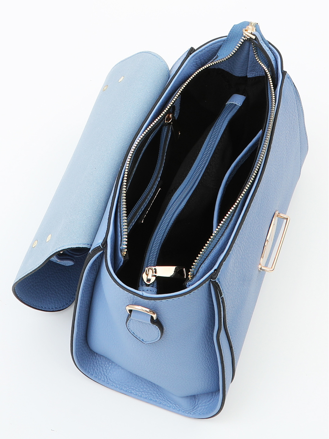 Фото Женская сумка-сэтчел из плотной кожи Классические сумки