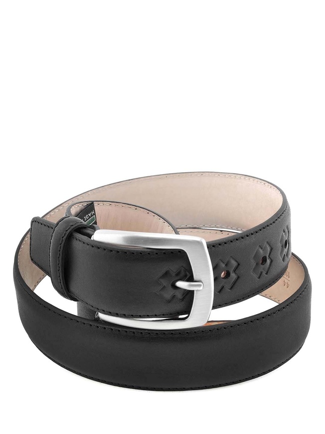 Мужской брючный ремень из натуральной кожи коллекции 