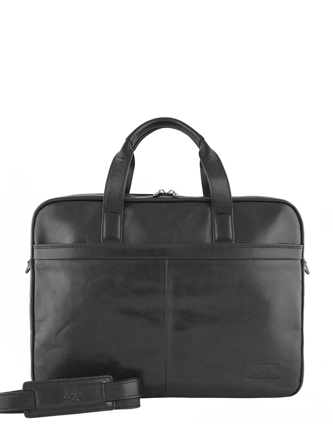 Мужская деловая сумка из натуральной кожи 