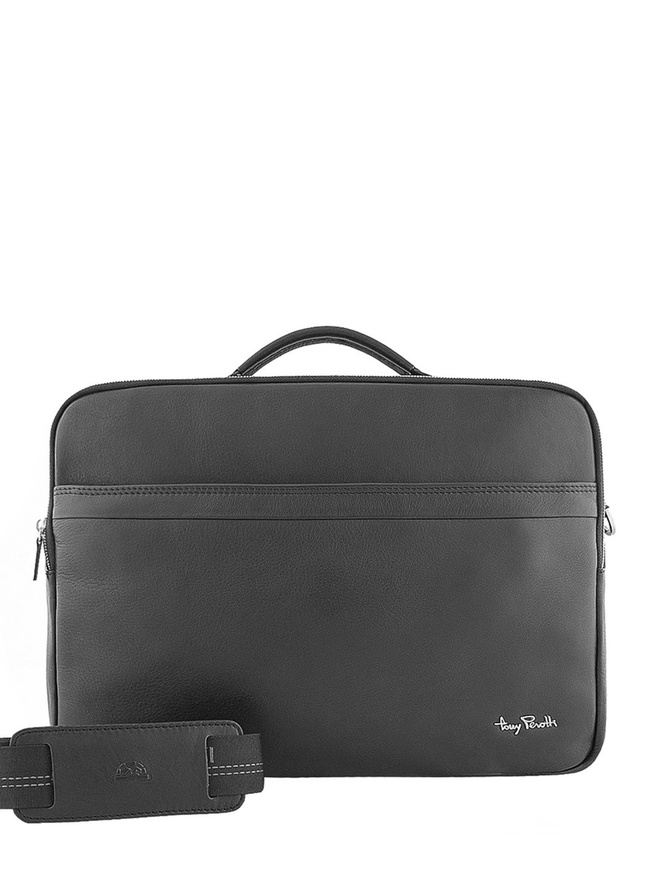 Мужская деловая сумка из натуральной кожи 