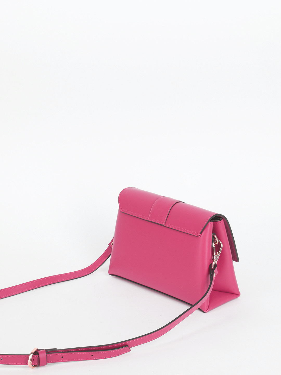 Изображение Женская сумка кросс-боди из гладкой кожи Gianni Notaro 406 ruga fuxia Фото Женская сумка кросс-боди из гладкой кожи Сумки кросс-боди