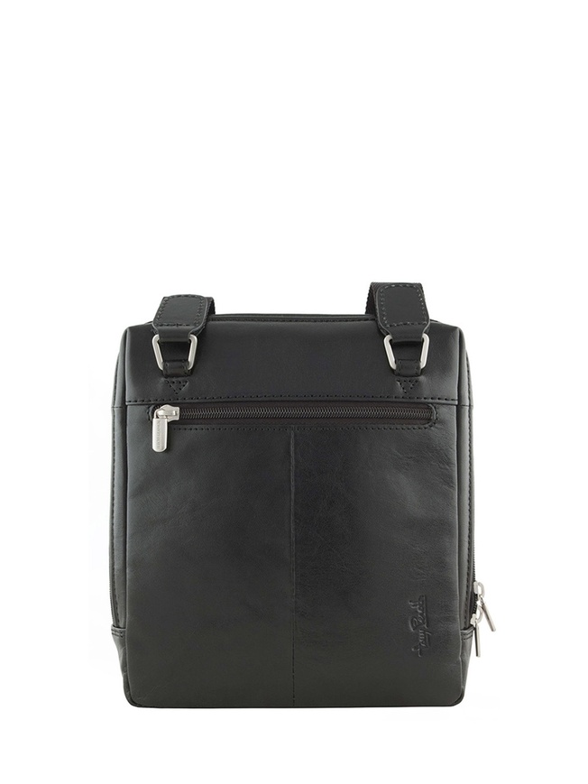 Мужская сумка через плечо из плотной кожи коллекции 