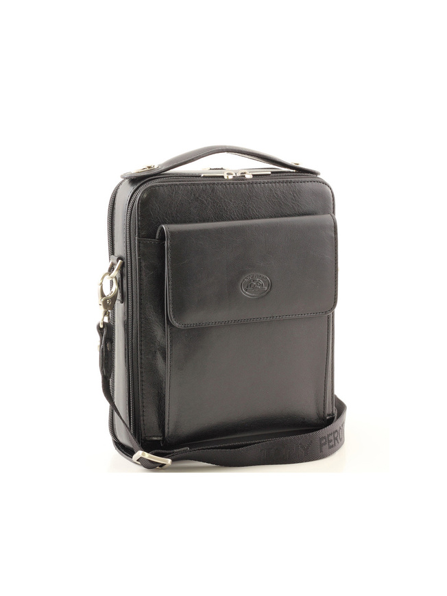 Черная кожаная сумка из коллекции 