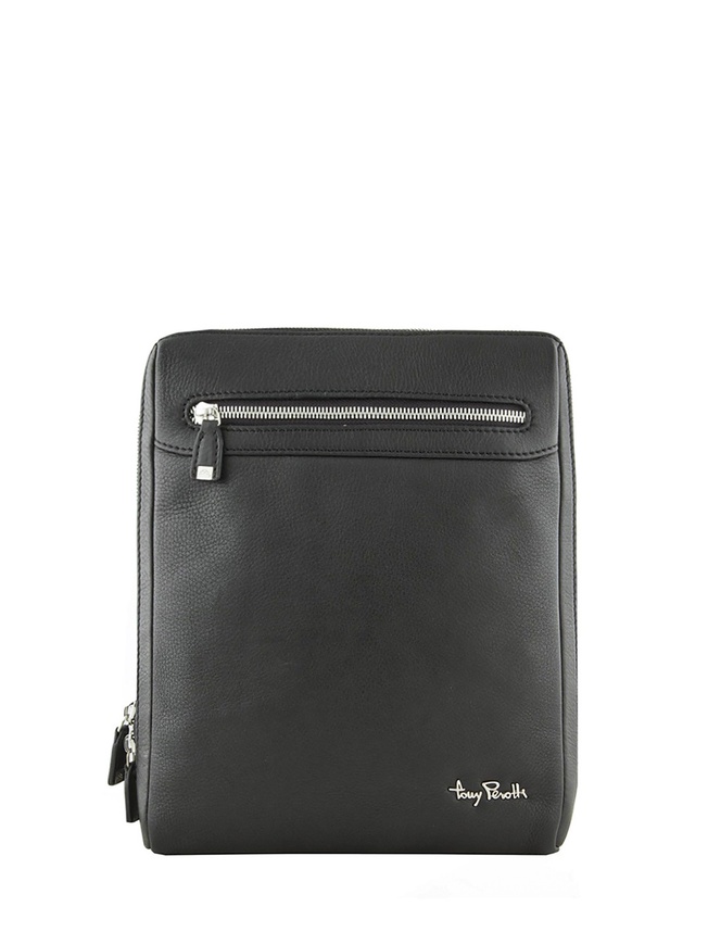 Мужская сумка через плечо из мягкой кожи коллекции 