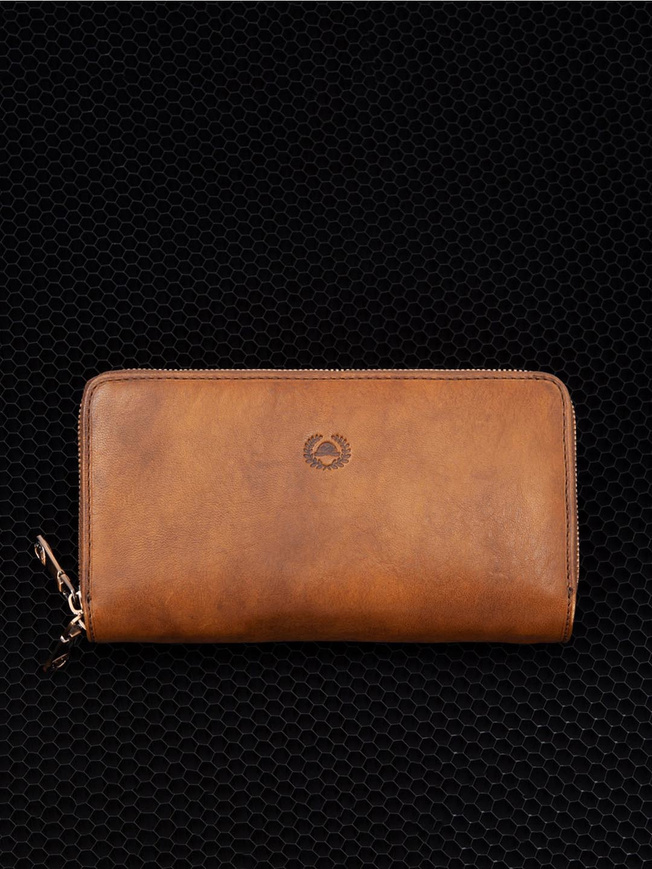 Кошелек-клатч из натуральной кожи 