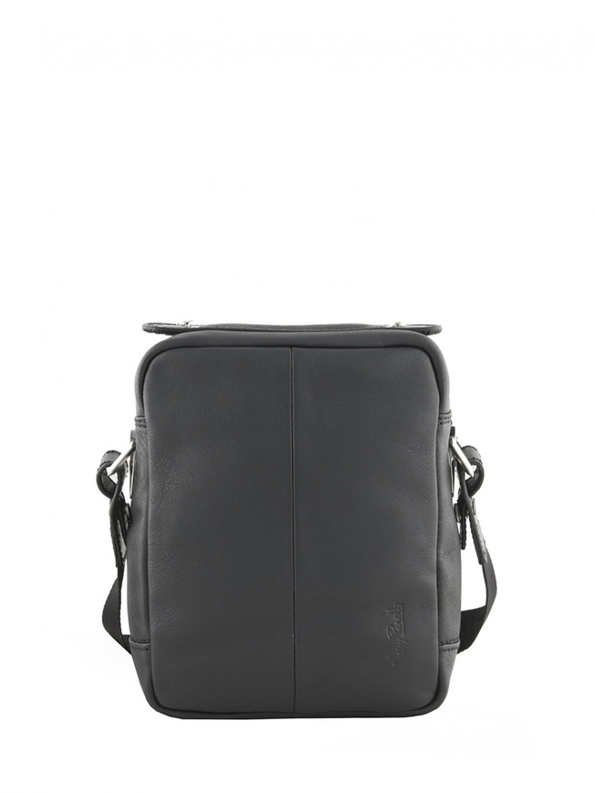 Мужская сумка с ручкой и плечевым ремнем из кожи 