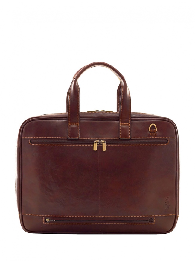 Мужская деловая сумка из натуральной кожи 