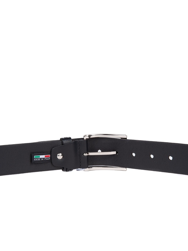 Широкий мужской ремень из натуральной кожи коллекции 