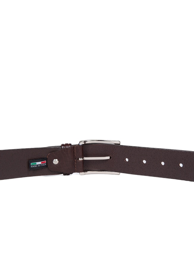 Широкий мужской ремень из натуральной кожи коллекции 