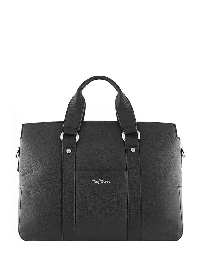 Мужская деловая сумка из натуральной кожи 