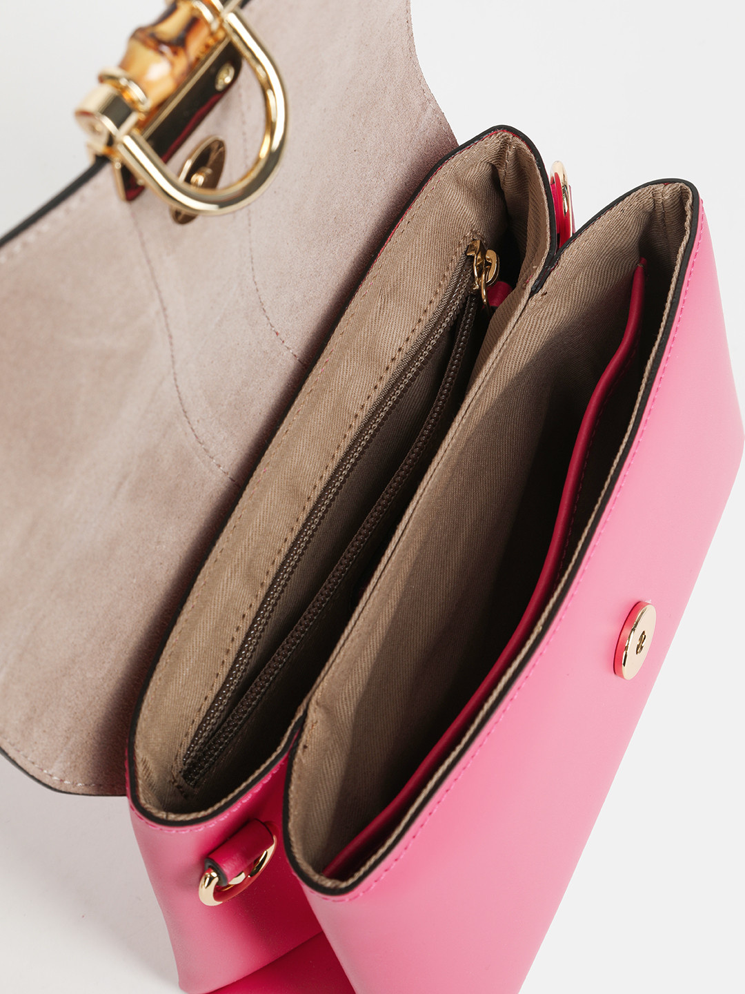 Изображение Женская сумка кросс-боди из гладкой кожи Gianni Notaro 406 ruga fuxia Фото Женская сумка кросс-боди из гладкой кожи Сумки кросс-боди