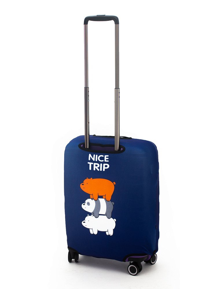 Изображение Чехол для маленького чемодана in DARK BLUE Nice Trip Eberhart EBHP08-S Фото Чехол для маленького чемодана in DARK BLUE Nice Trip Чехлы для чемоданов