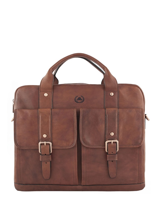 Мужская бизнес сумка из натуральной кожи коллекции 