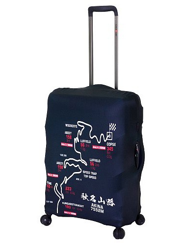 Изображение Чехол для среднего чемодана Akina Speed Trail Eberhart EBH572-M Фото Чехол для среднего чемодана Akina Speed Trail Чехлы для чемоданов