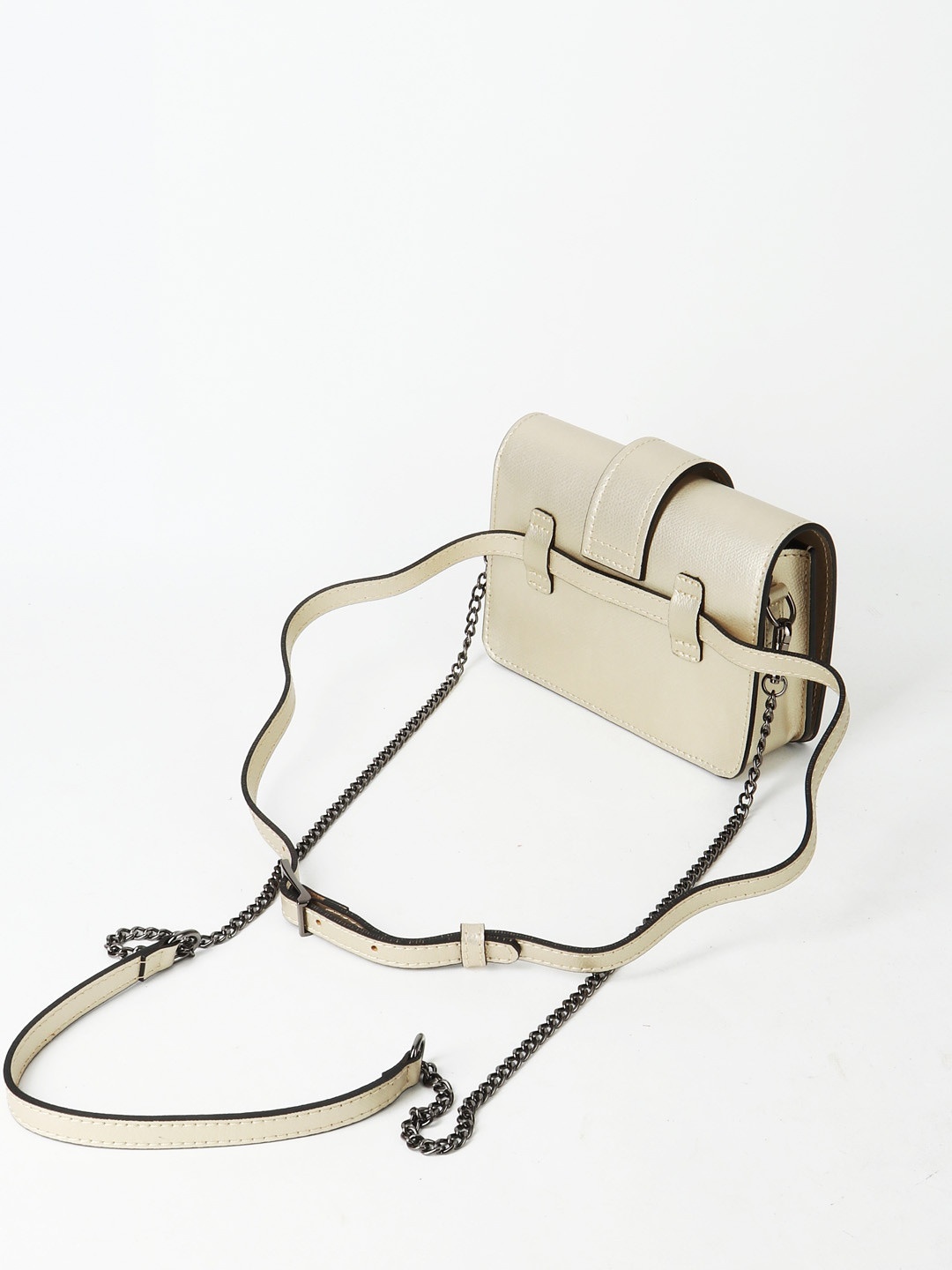 Фото Женская поясная сумка-бельтбэг из плотной кожи золотистого оттенка Сумки на пояс