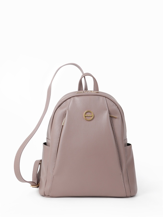 Женский рюкзак из плотной кожи