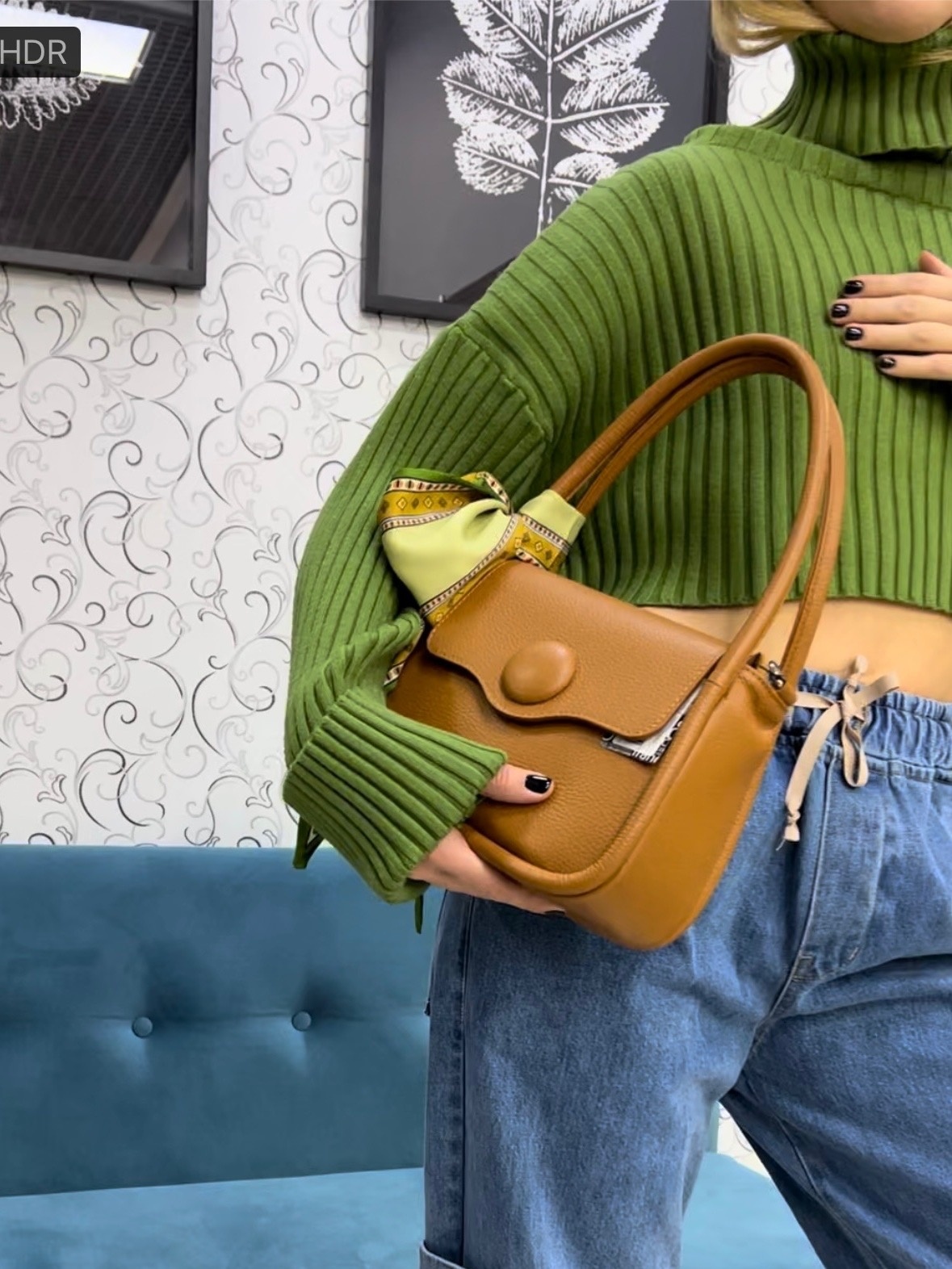 Изображение Женская сумка с длинными ручками NS ACCESSORIES&BAGS NS 787 Biscotto Фото Женская сумка с длинными ручками Классические сумки