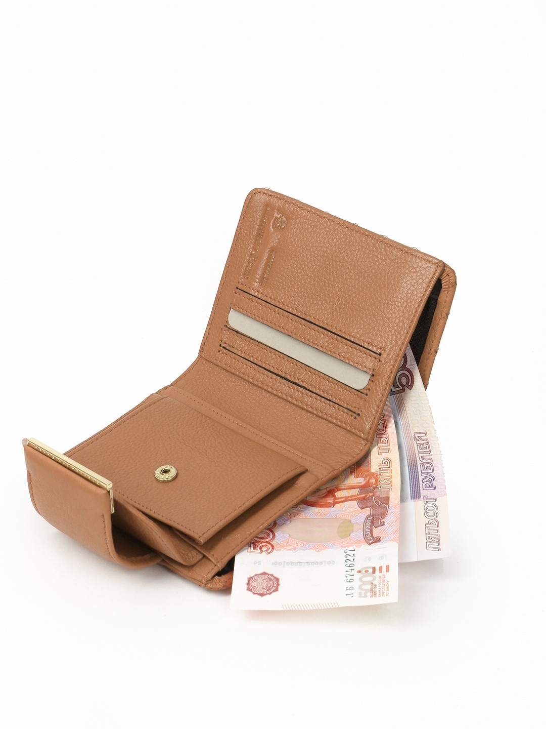 Изображение Компактный женский кошелек из стеганой кожи Alessandro Beato 220-14-6004 Фото Компактный женский кошелек из стеганой кожи Кошельки